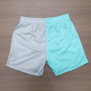 Pantalones Cortos Deportivos de Malla Bicolor Personalizados para Hombre, Transpirables, con Estampado y Logotipo Personalizado - Product Image 5