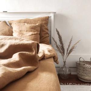 OEKO-TEX tissu antibactérien ensemble de lin draps draps de lin belge drap de literie en lin français pour hôtel et maison - Product Image 5