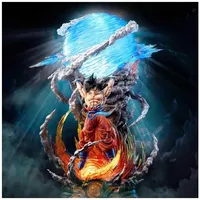 Figurines d'anime Goku Dragon Ball de 50 cm, collection en PVC, modèle de statue, Super Genki Bomb Son Goku, figurines d'action