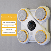 Machine de boxe électronique avec connexion à 6 lumières Machine d'entraînement murale Boxe Punch Force Tester