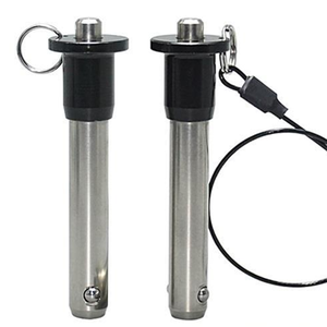 Goupilles autobloquantes à ressort avec anneau en acier inoxydable M5 <span class=keywords><strong>M6</strong></span> M8, goupilles à dégagement rapide à bille - Product Image 5