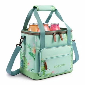 Insulated Lunch Bags For Women Food Delivery Crossbody Bag Commercial Quality Insulated Warmer Cooler Delivery Bag