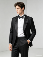 Costume de smoking sur mesure en satin pour homme, revers châle, coupe ajustée, pour mariage et dîner formel, vente en gros, fabricant ODM