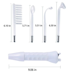 Professional Facial Beauty Tools Portable High Frequency Facial Wand Machine With 4 Tube Home Use - Product Image 2