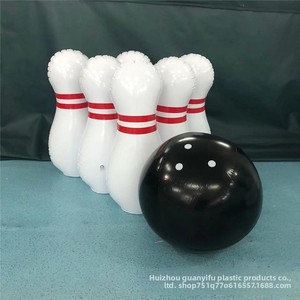 Juego <span class=keywords><strong>de</strong></span> <span class=keywords><strong>Bolos</strong></span> Inflable <span class=keywords><strong>de</strong></span> PVC, 6 Pinos, 1 <span class=keywords><strong>Bola</strong></span>, 60 cm <span class=keywords><strong>de</strong></span> Altura, Juguete Deportivo para Niños al Aire Libre, Personalizable - Product Image 2