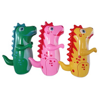 2024 usine en gros enfants dessin animé Animal gonflable poinçonnage sac de boxe enfants rempli d'eau Base animaux gobelet jouet