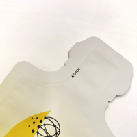 Sac de pochette d'emballage de boisson au gel énergétique liquide de forme en plastique personnalisé