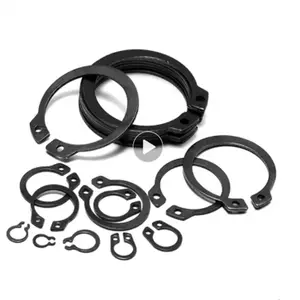 Selling Din471 Stainless Steel External Circlips Shaft Retaining Rings For Shafts High Quality