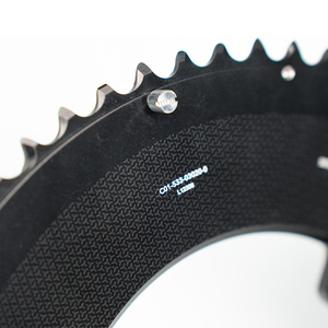 Plato de Cadena Aero ROTOR 7075 T6 de Aleación, Anillos Redondos BCD110x4 12-11s, Mecanizado, 33.6g, Certificado CE para Bicicleta de Carretera - Product Image 4