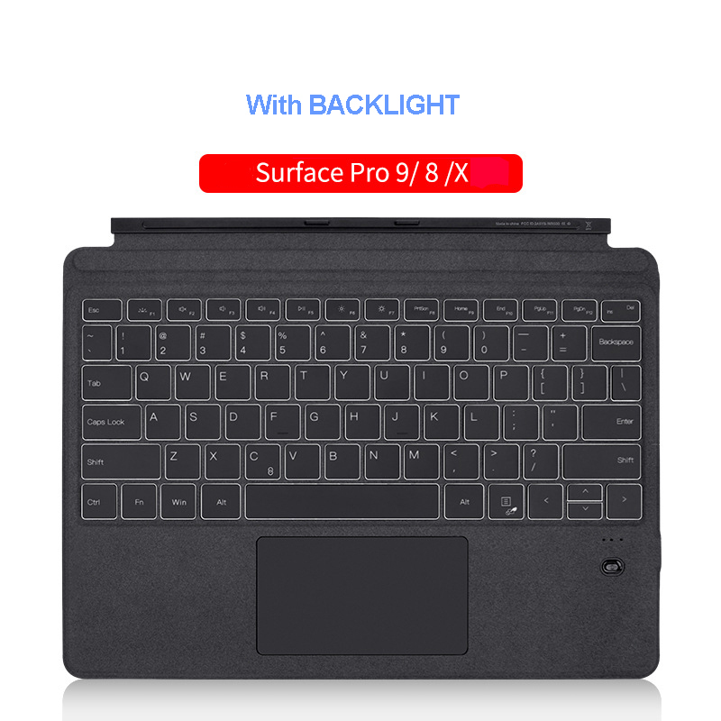 Para Surface Pro9/8/X con retroiluminación