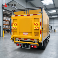 Suku Cadang Bak Truk Manual Tail Lift Sistem Elektrik Baja Universal untuk Truk Jiefang - Solusi Pengangkatan Retrofit