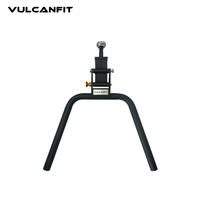 VULCANFIT Fitness Gym Accessoires Rack Attachements Réglable Pliant Dip Bar