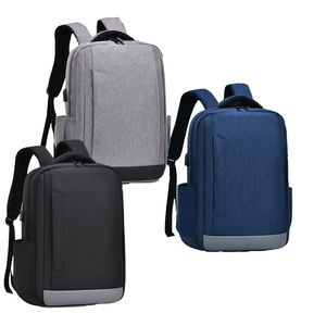 Sac à dos pour ordinateur portable imperméable, avec port de charge USB, antivol, 15,6 pouces, multi-compartiments, anti-explosion, pour le bureau et l'école - Product Image 1
