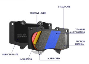 Pastiglie Freno Posteriori in Ceramica 4605A340 KD3755 AN705K per Mitsubishi Mazda Nissan Suzuki <span class=keywords><strong>Citroen</strong></span> - Product Image 5
