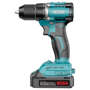 Taladro Atornillador Inalámbrico Industrial sin Escobillas <span class=keywords><strong>de</strong></span> 20V con Batería <span class=keywords><strong>de</strong></span> Iones <span class=keywords><strong>de</strong></span> Litio, Taladro Eléctrico <span class=keywords><strong>de</strong></span> Alta Resistencia para Construcción, Taller y Renovación del Hogar - Product Image 1