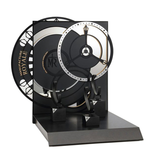 Support d'affichage pour montres en acrylique haute clarté pour comptoirs <span class=keywords><strong>de</strong></span> vente au détail avec un design à plusieurs niveaux pour mettre en valeur les montres <span class=keywords><strong>de</strong></span> luxe et les montres intelligentes - Product Image 1