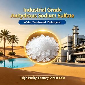 Entretien de piscine avec du sulfate de sodium anhydre Na2SO4 99% en poudre pour des performances optimales - Product Image 1