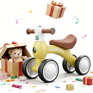 Vélo d'équilibre pour enfants en gros, vélo à quatre roues pour bébé, intérieur et extérieur, jouet de voiture pour bébé, cadeau - Product Image 5