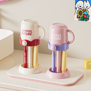 Porta Spazzolino Telescopico per Dormitorio Studentesco, Set Creativo Regolabile per Igiene Orale Domestica - Product Image 2