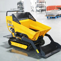 Prix d'usine 400kg 500kg Mini-dumper sur chenilles hydraulique