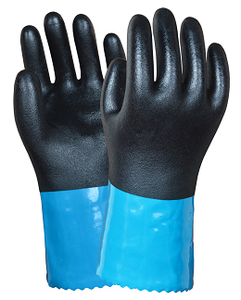 Gants de protection individuelle HTR de haute qualité en PVC, résistants à l'huile, à l'eau et aux produits chimiques - Product Image 3