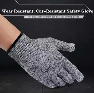 Gants de sécurité résistants à l'abrasion et aux coupures Grade 5 Gants de travail résistants aux coupures pour la cuisine de charpentier - Product Image 2