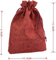 Sacs cadeaux écologiques en jute avec cordon de serrage, pochettes pour fêtes et mariages, et sacs de rangement pour bijoux