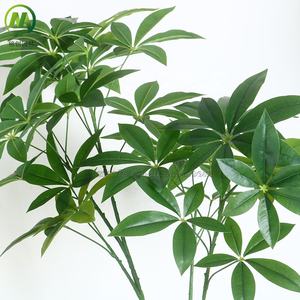 Árboles artificiales de plástico separados Real Touch dejan bonsái interior decorativo y árbol de níspero Pachira <span class=keywords><strong>Aquatica</strong></span> - Product Image 4