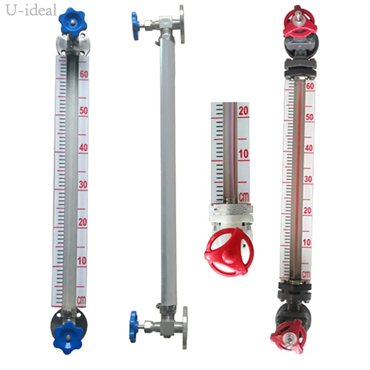 Glass tube Level indicator sight glass diesel fuel tank level gauge stainless steel glass tube water level gauge