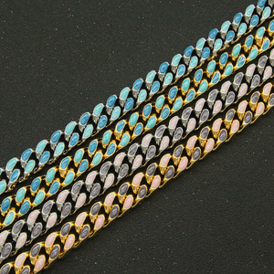 สร้อยข้อมือลายหยดน้ำมันสีสันสดใส สไตล์เทรนดี้สำหรับผู้ชาย สไตล์พังก์ สตรีทแดนซ์ เครื่องประดับ แทนจิง - Product Image 3