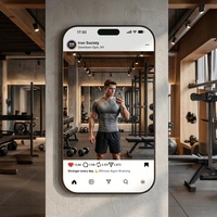 Miroir Mural Instagram Y2K, Miroir Selfie, Décoration Murale Rétro, Articles de Décoration Intérieure