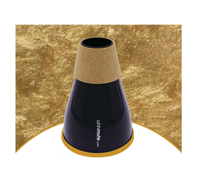 Silenciador de práctica sshhmute para trompa francesa [Grande] (Dorado) - Product Image 1