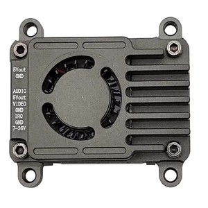 FPV video transmitter 5.8G 6G VTX module Aluminum alloy VTX body SMA antenna transmitter - Product Image 1