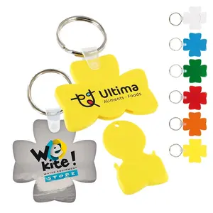 Llavero POC707 con Trébol de Cuatro Hojas, Accesorios Personalizados - Product Image 1