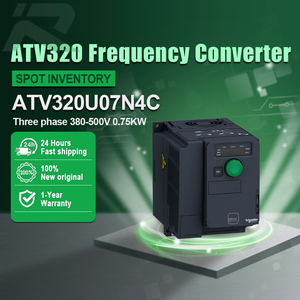 Convertisseur de fréquence ATV320U07N4C neuf d'origine, 3 phases, 380-500V, 0,75KW, Altivar ATV320 Compact ATV320U07N4C, variateur de vitesse - Product Image 1