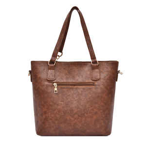 2019 En Gros Gris Foncé Nouvelle Arrivée Dame Sac À Main Femmes Élégantes Lisse Sac Fourre-Tout - Product Image 3