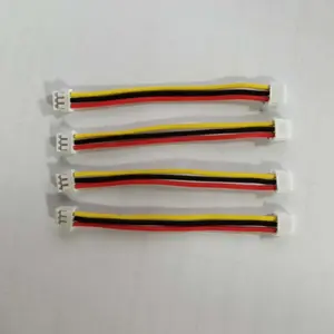 Kawat ZH 1.5Mm Pitch 3pin Pria KE Pria, Penyangga Ganda Kabel JST dengan 1007 26Awg