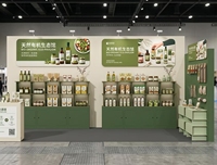 Stand d'exposition personnalisé en carton ondulé pour promotion de grandes marques, produits alimentaires, papeterie, aliments pour chiens et chats, cosmétiques, thé