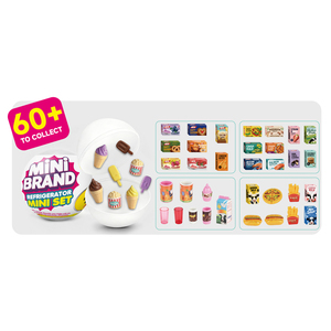 <span class=keywords><strong>Giocattolo</strong></span> Sorpresa: Mini Frigorifero Simulato in Plastica con Palline Alimentari a Effetto Fuoco Esplosivo - Blind Box - Product Image 3