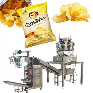 Máquina de llenado, sellado y envasado de gránulos, snacks y gelatina con cadena semiautomática YB-450LD - Product Image 3