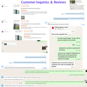 سياج أمني CE أخضر أسود أبيض رمادي مضاد للتسلق مزدوج القضبان شبكة ملحومة - Product Image 5