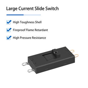 Anpassbare Hochgeschwindigkeits-Elektrodecken-Haartrockner-Kippschalter und Schiebeschalter 2P4T PA66 Max. Spannung 250V 10A - Product Image 2