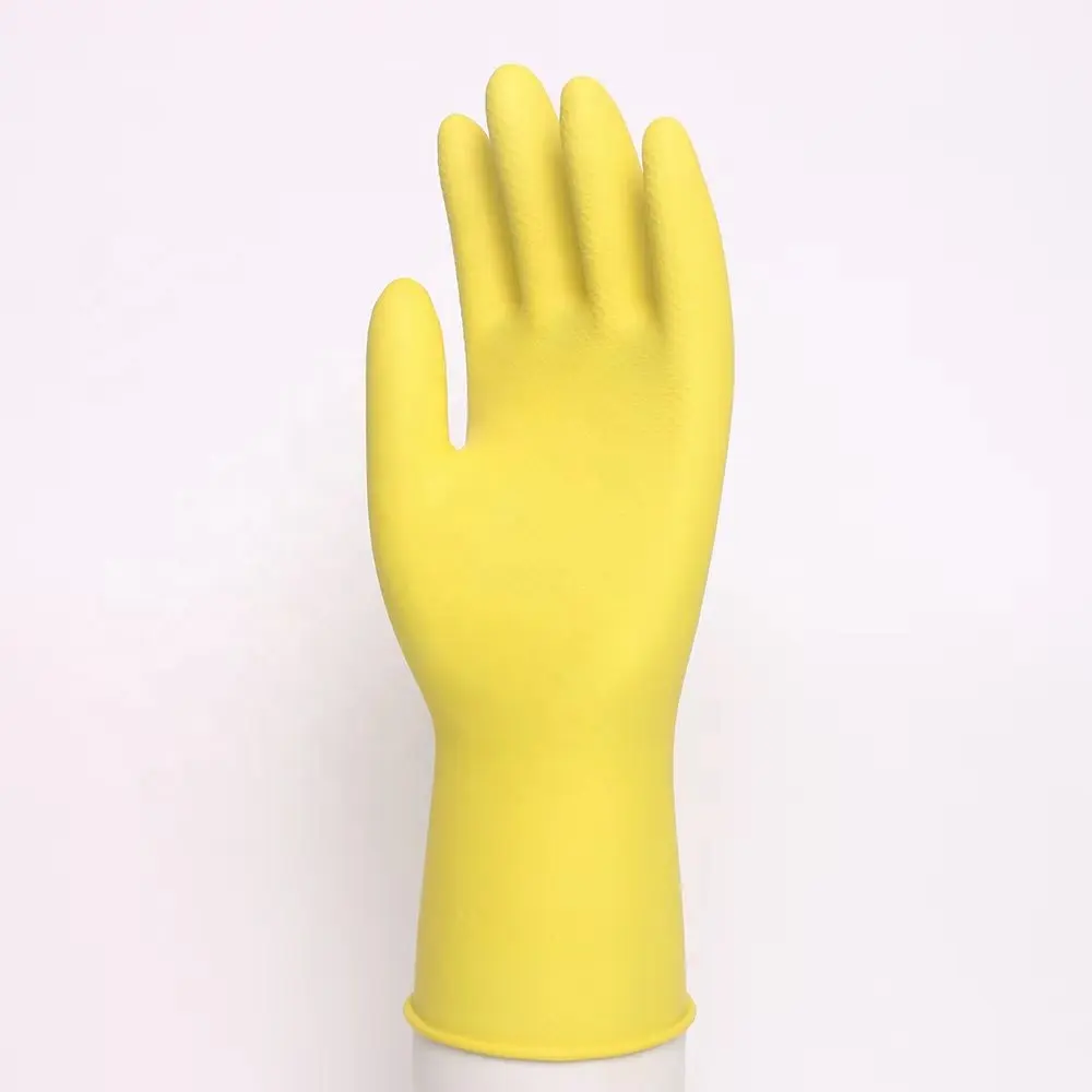 reusable Rubber Household cleaning Gloves For Kitchen Use household Latex Gloves colorful latex household gloves painting