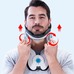 Adjustable Neck Stabilizer Airless Cervical Traction Device For Home Use With Dual Traction And Support System - Product Image 2