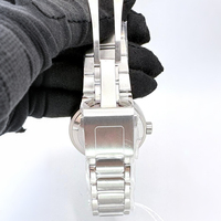 Montre mécanique de sport étanche en acier inoxydable à maillons plats intégrés multicouches pour hommes, vente en gros
