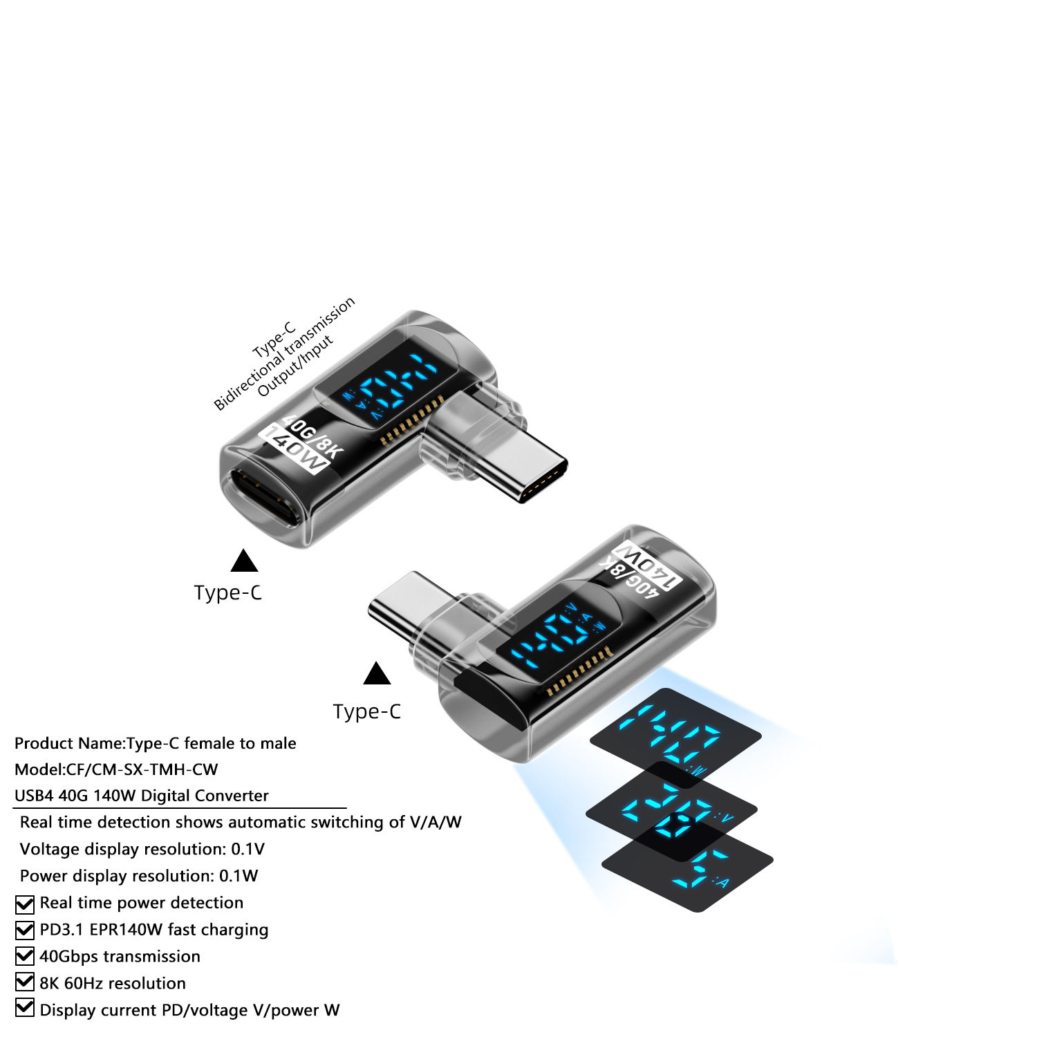 Translucent Black C to C