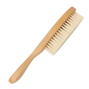 Solid Wood Clothes <b>Dusting</b> <b>Brush</b> Long Handle For Wool Coat Bed Sheet Hat Cleaning Durable Household Use - Product Image 3