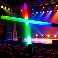 Bâtons LED, baguettes de concert, accessoires lumineux portatifs pour festivals de musique, bars, spectacles, événements, fournitures de décoration pour fans et supporters