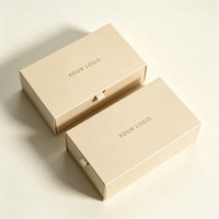 Boîte à parfum en papier de qualité supérieure pour flacon de parfum, élégante boîte à tiroir coulissant avec insert, boîte rigide de style tiroir