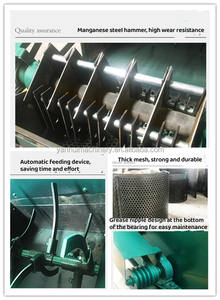 La máquina multifunción de molino de martillo de maíz muele tallos de maíz corta granos para procesamiento de piensos - Product Image 6